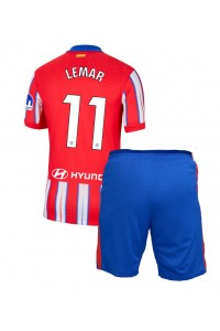 Fotbalové Dres Atletico Madrid Thomas Lemar #11 Dětské Domácí Oblečení 2024-25 Krátký Rukáv (+ trenýrky)